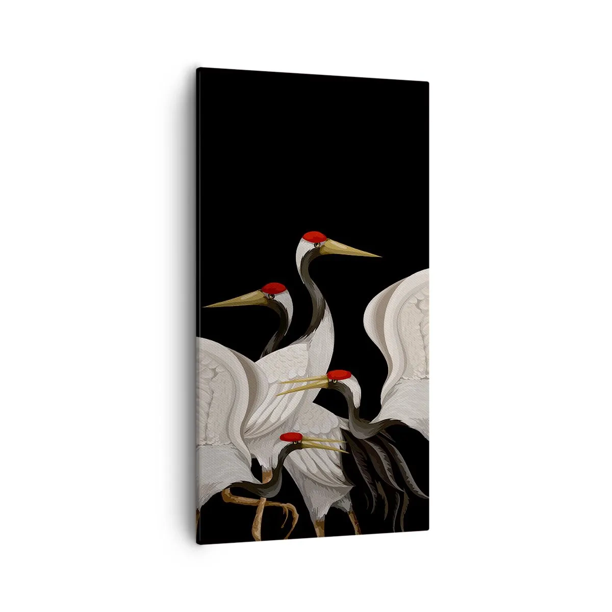 Bild auf Leinwand - Leinwandbild - Vogelsachen - 55x100 cm