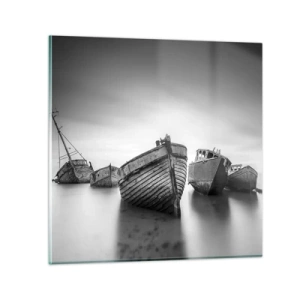 Glasbild - Bild auf glas - Nur Erinnerungen ... - 30x30 cm