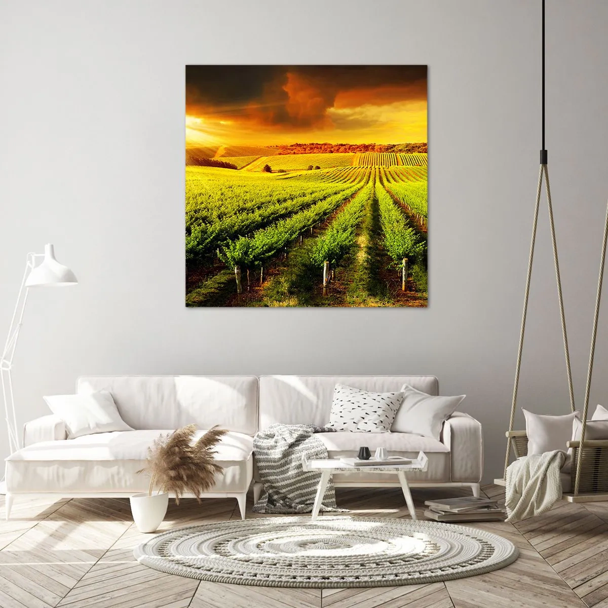 Bild auf Leinwand - Leinwandbild - Unter der australischen Sonne - 70x70 cm