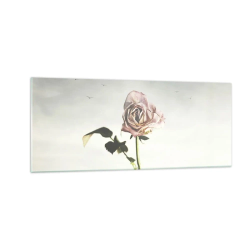 Glasbild - Bild auf glas - Begrüßung des Frühlings - 100x40 cm
