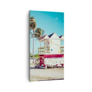 Bild auf Leinwand - Leinwandbild - Dir steht ein schöner Tag bevor - 65x120 cm