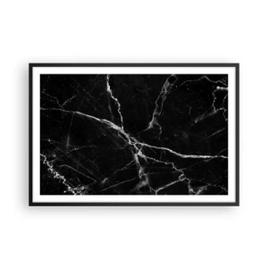 Poster in einem schwarzem Rahmen - Geheimleben des Steins - 91x61 cm