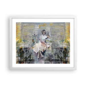 Poster in einem weißen Rahmen - Klassisch und modern - 50x40 cm