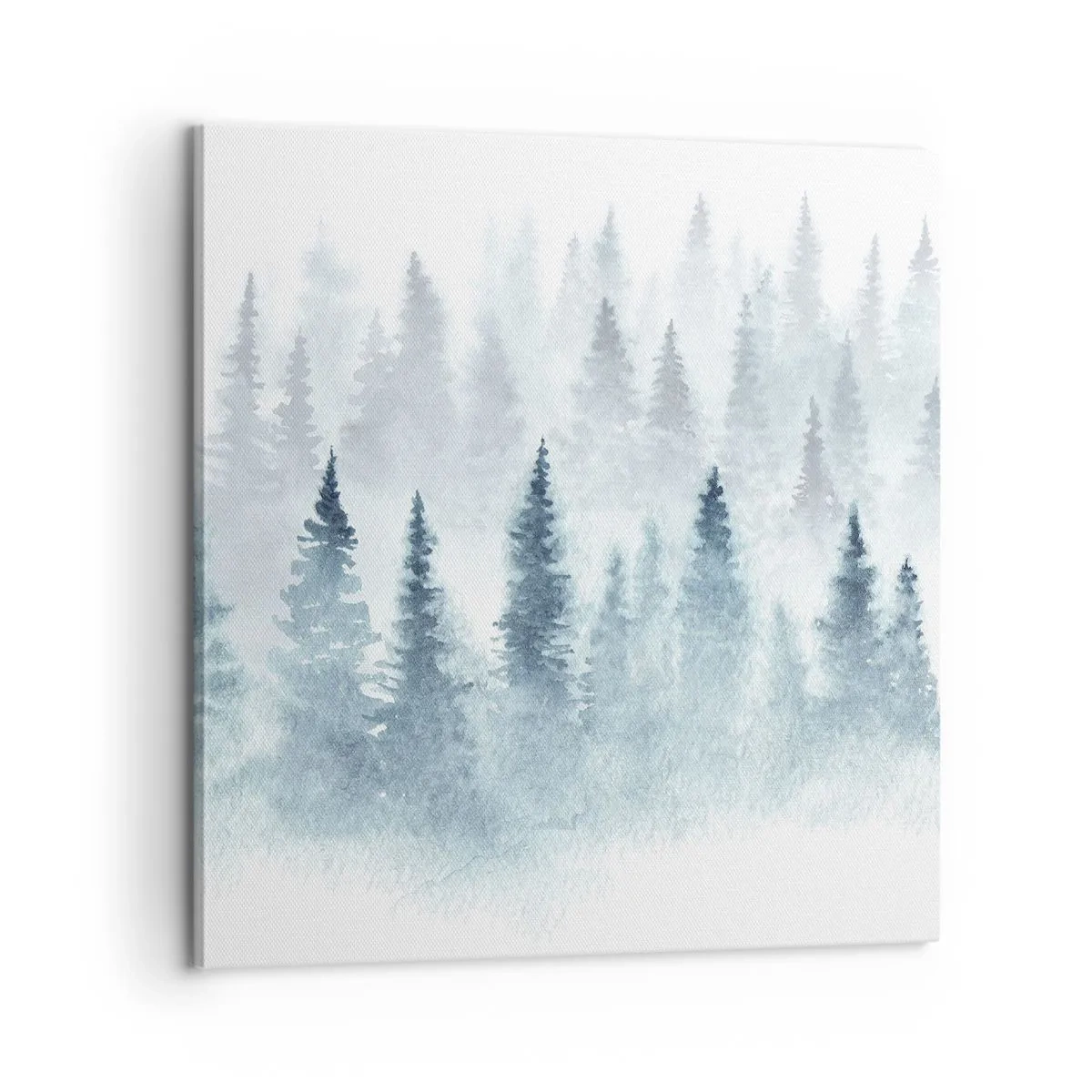 Bild auf Leinwand - Leinwandbild - In Nebel gehüllt - 60x60 cm