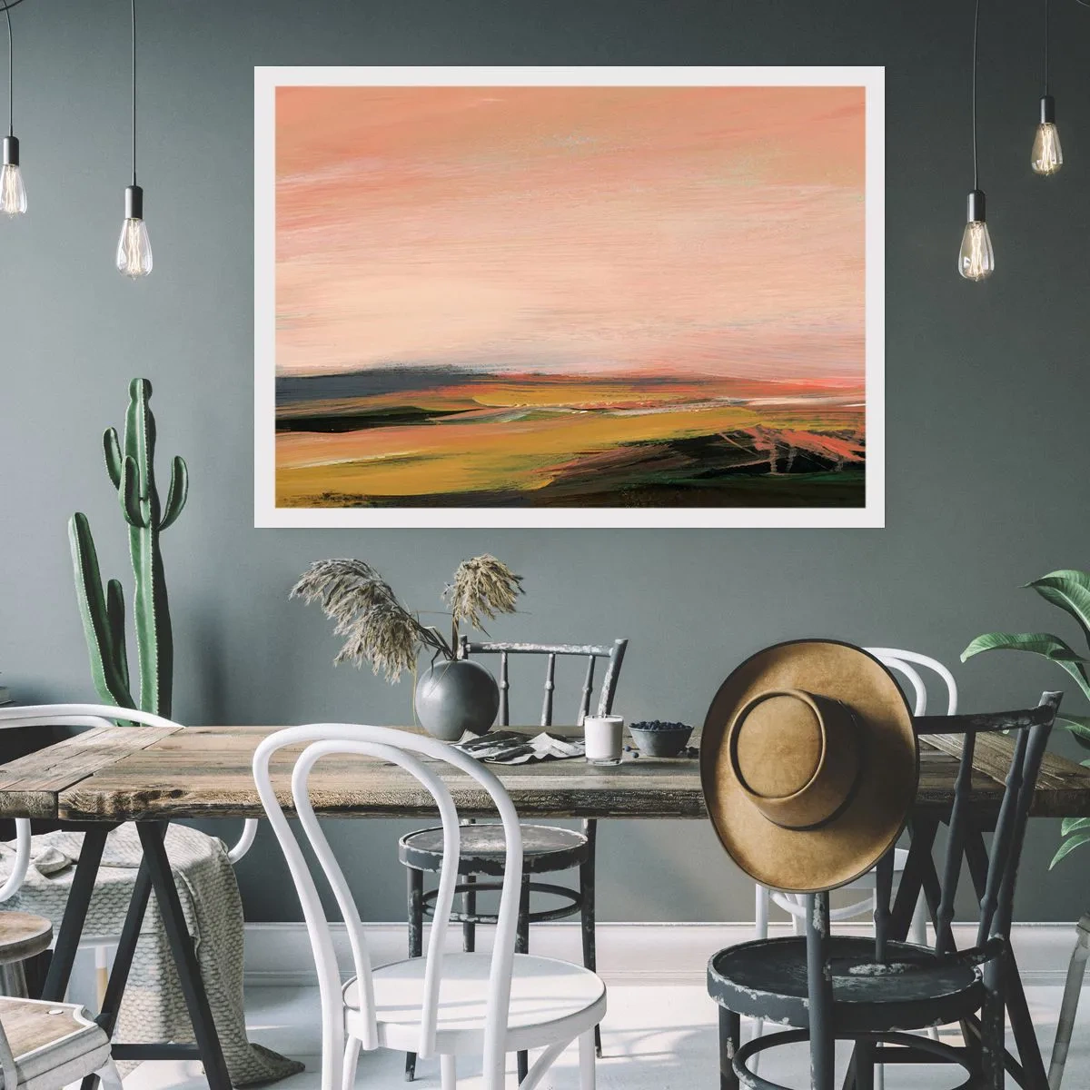 Poster - In Rosatönen - 40x30 cm