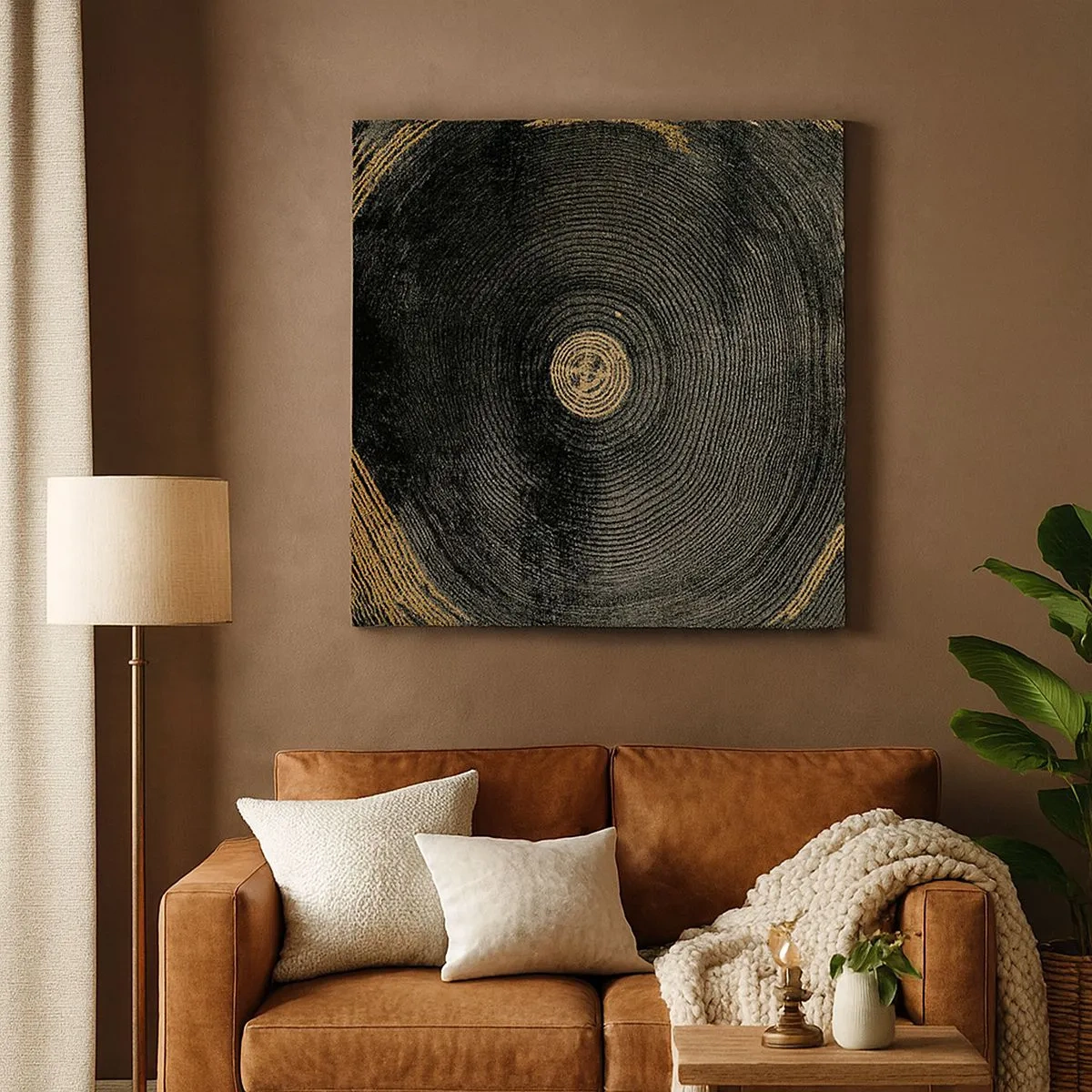 Bild auf Leinwand - Leinwandbild - Veränderung und Beständigkeit - 30x30 cm