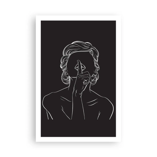 Poster - Schönheit erblüht in der Stille - 61x91 cm
