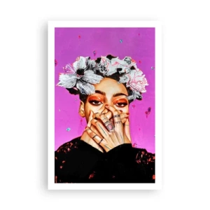 Poster - Bisschen verrückt - 61x91 cm