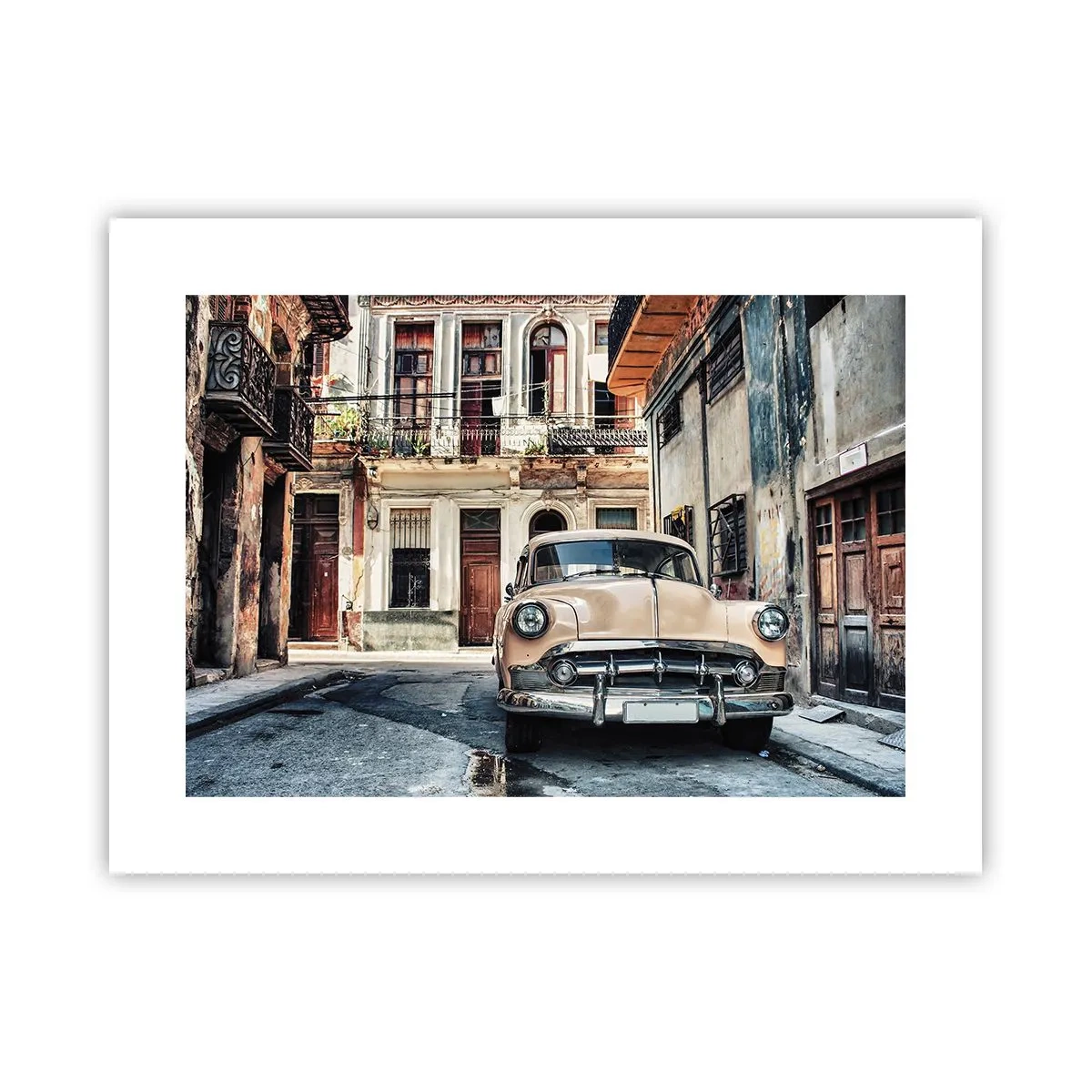 Poster - Die Siesta in Havanna - 40x30 cm