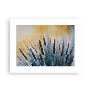 Poster - Die Kälte des Wassers, die Hitze der Sonne - 40x30 cm