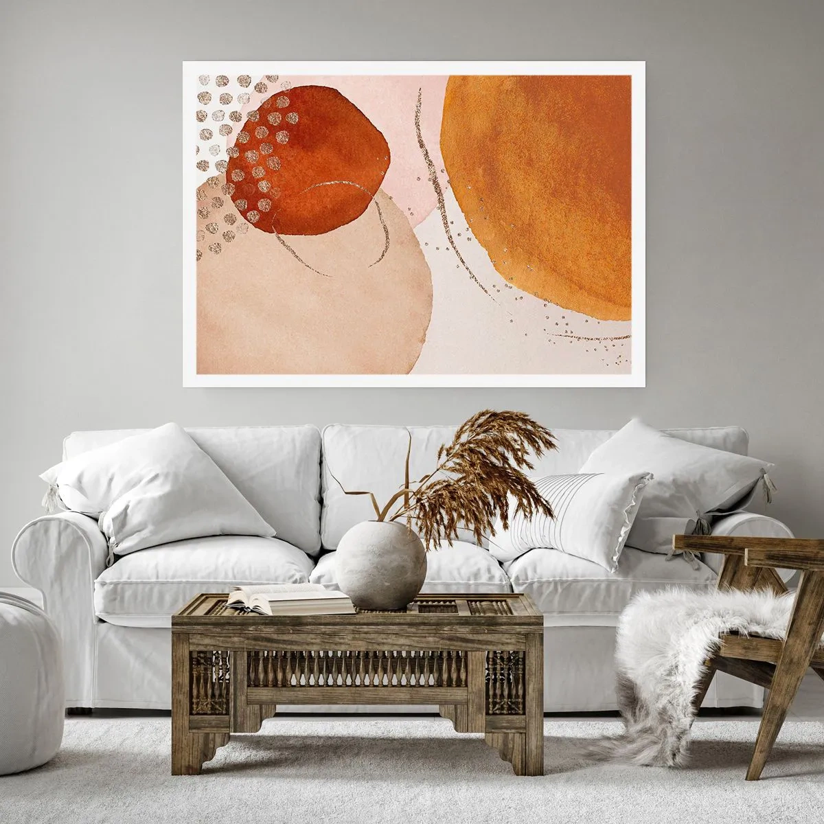 Poster - Rundheit und Bewegung - 91x61 cm