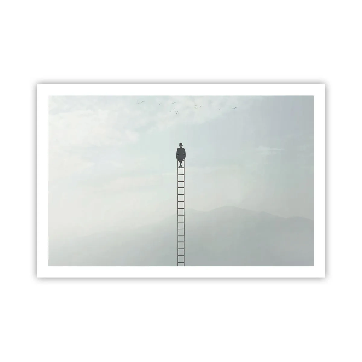 Poster - Erhebe dich darüber! - 91x61 cm