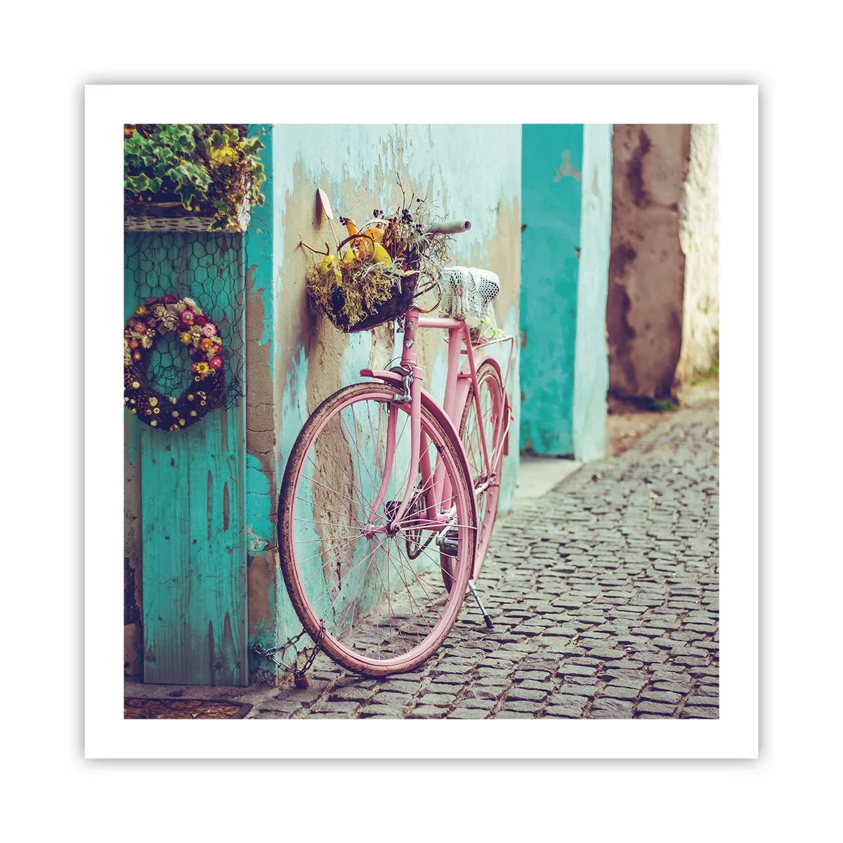 Poster - Ich komme gleich wieder - 60x60 cm