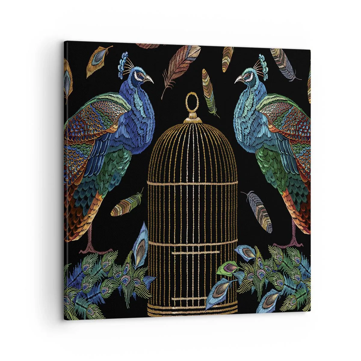 Bild auf Leinwand - Leinwandbild - In königlichen Gewändern - 50x50 cm