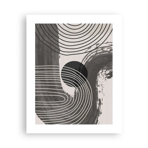 Poster - Oval gewinnt - 40x50 cm