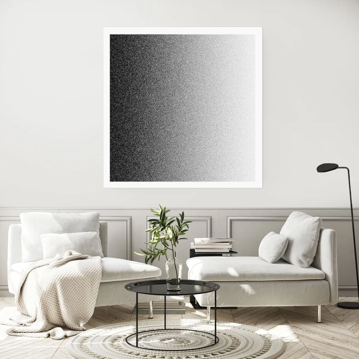 Poster - Dem Licht entgegen - 60x60 cm