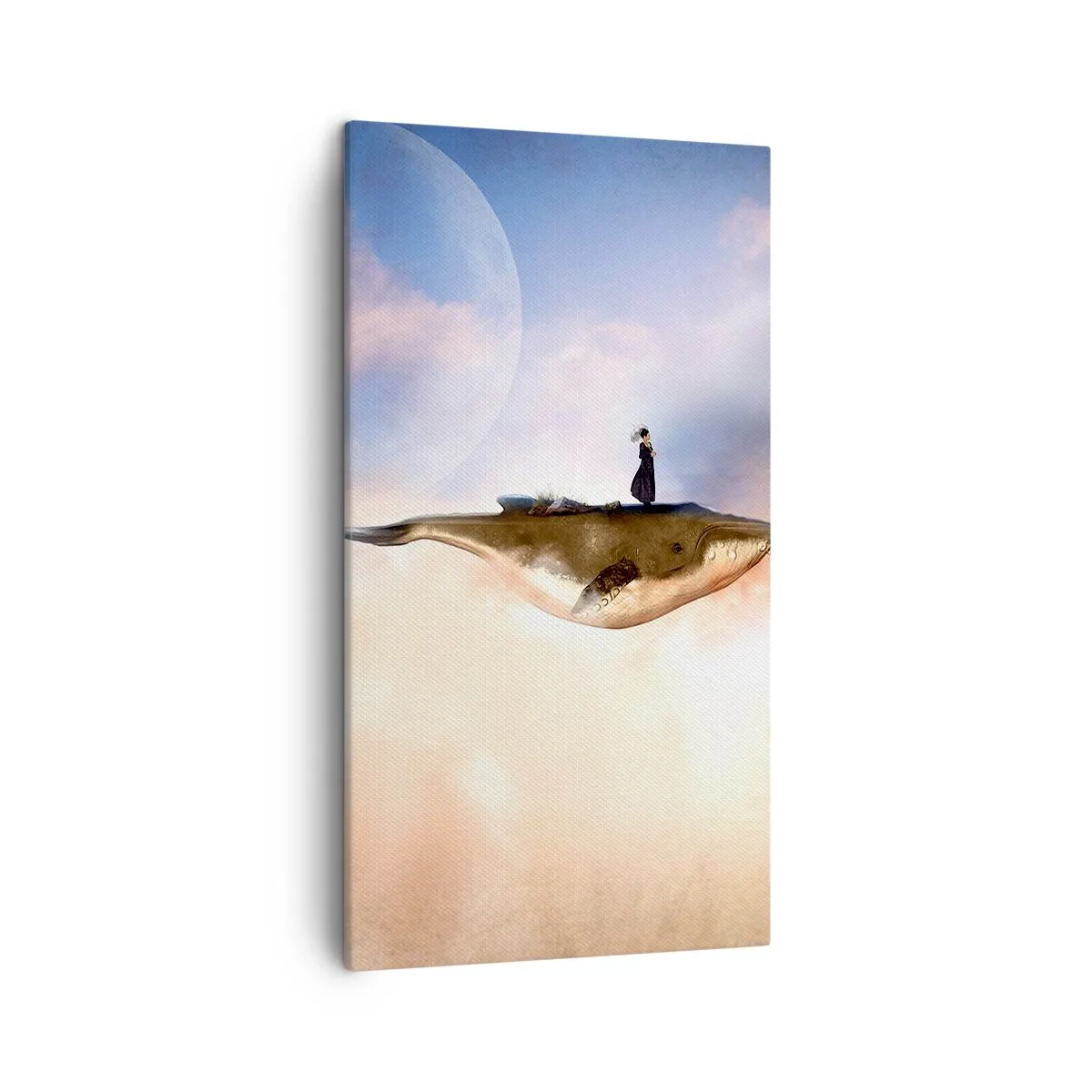 Bild auf Leinwand - Leinwandbild - Eine echte Reise - 45x80 cm
