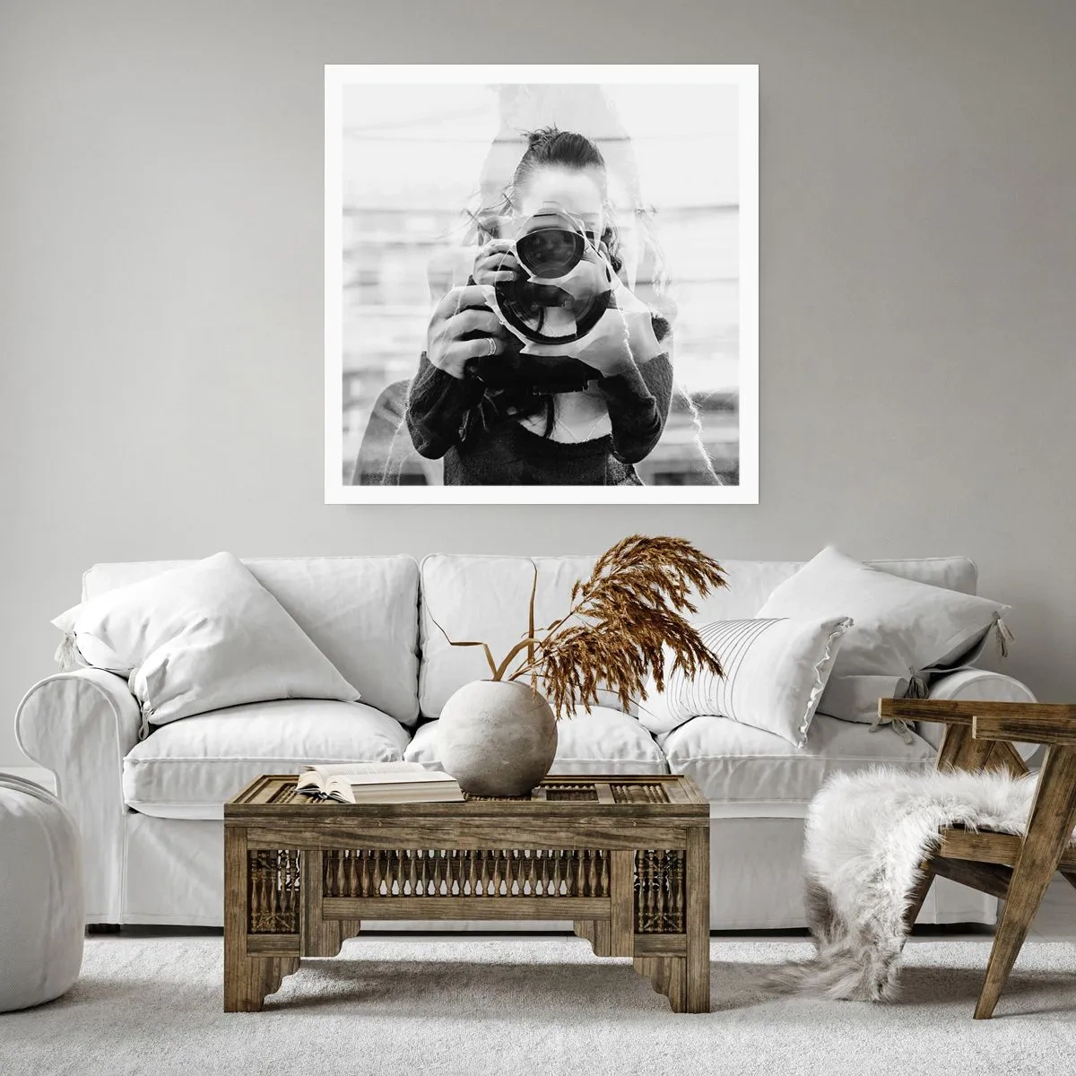 Poster - Schöpfer und Material - 50x50 cm