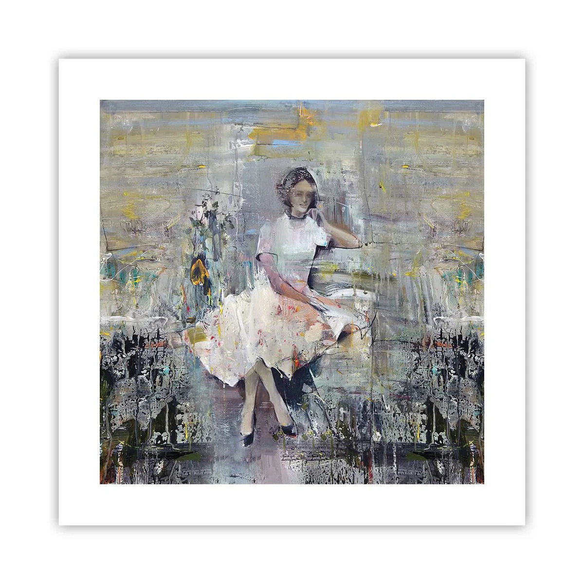 Poster - Klassisch und modern - 40x40 cm