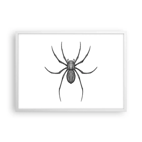 Poster in einem weißen Rahmen - Beunruhigende Präzision - 70x50 cm