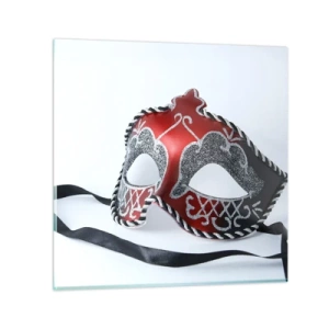 Glasbild - Bild auf glas - Einladung zum Abschlussball - 40x40 cm