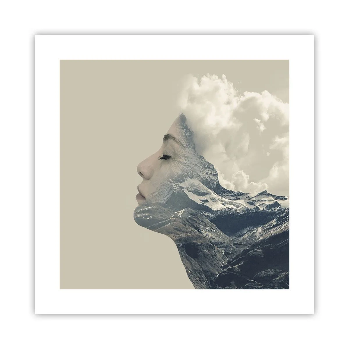 Poster - Die Schönheit der Elemente der Natur - 40x40 cm