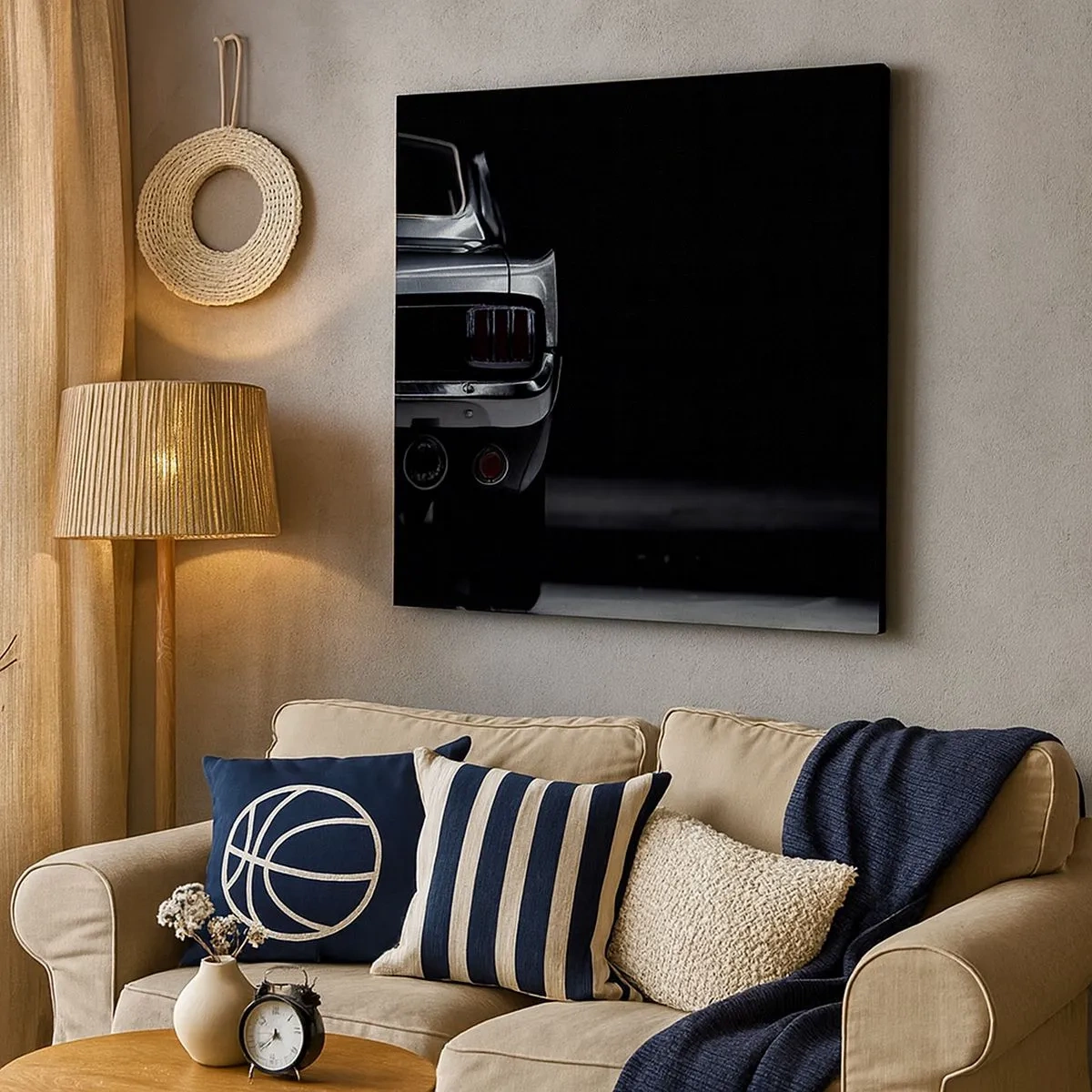 Bild auf Leinwand - Leinwandbild - Charme des Klassikers - 30x30 cm