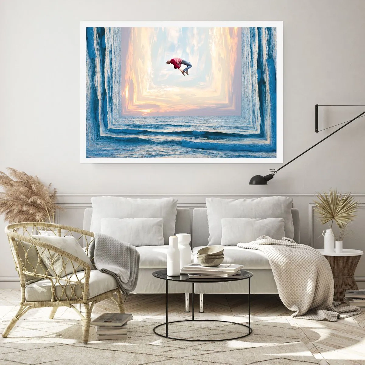 Poster - In eine andere Dimension - 50x40 cm