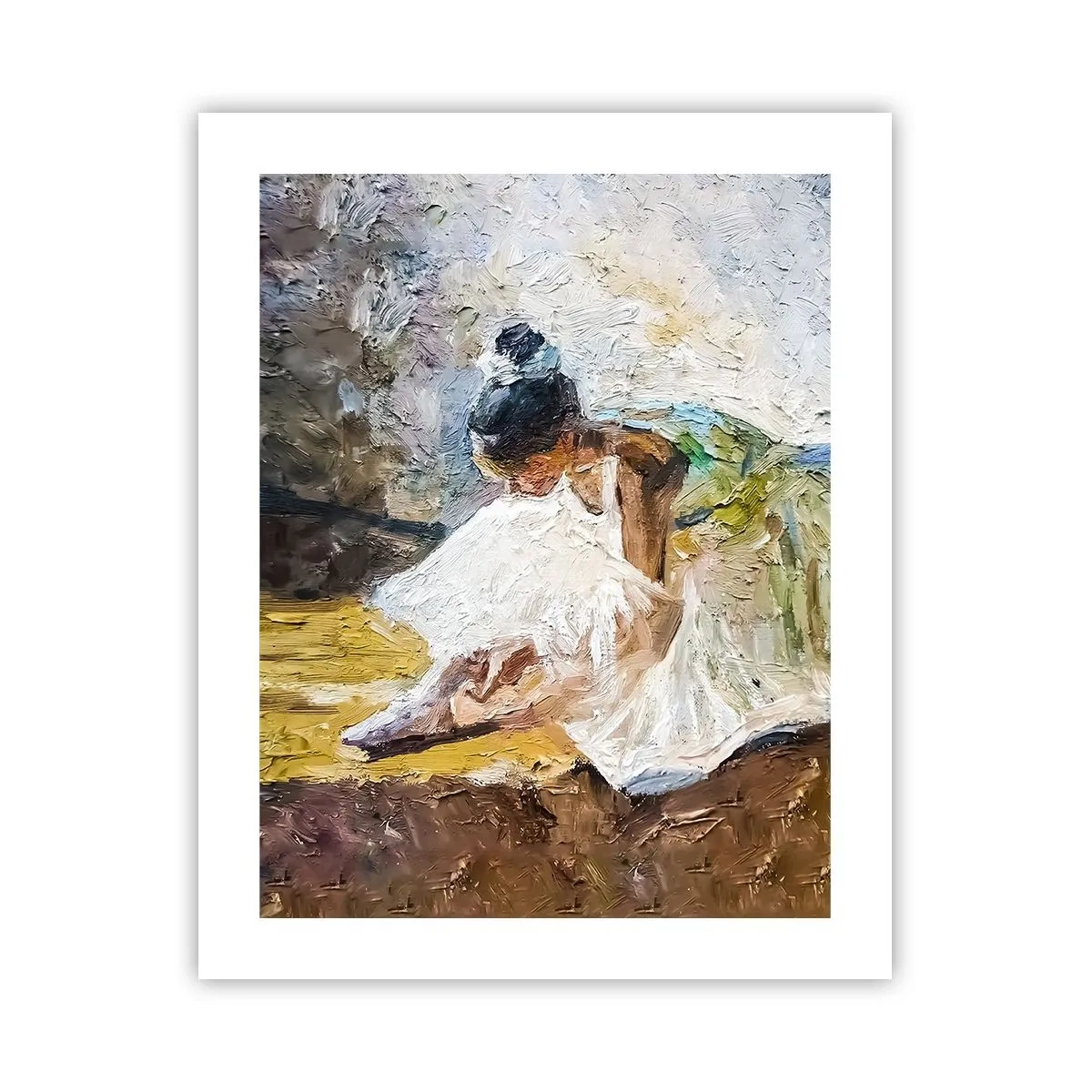 Poster - Aus einem Gemälde von Degas - 40x50 cm