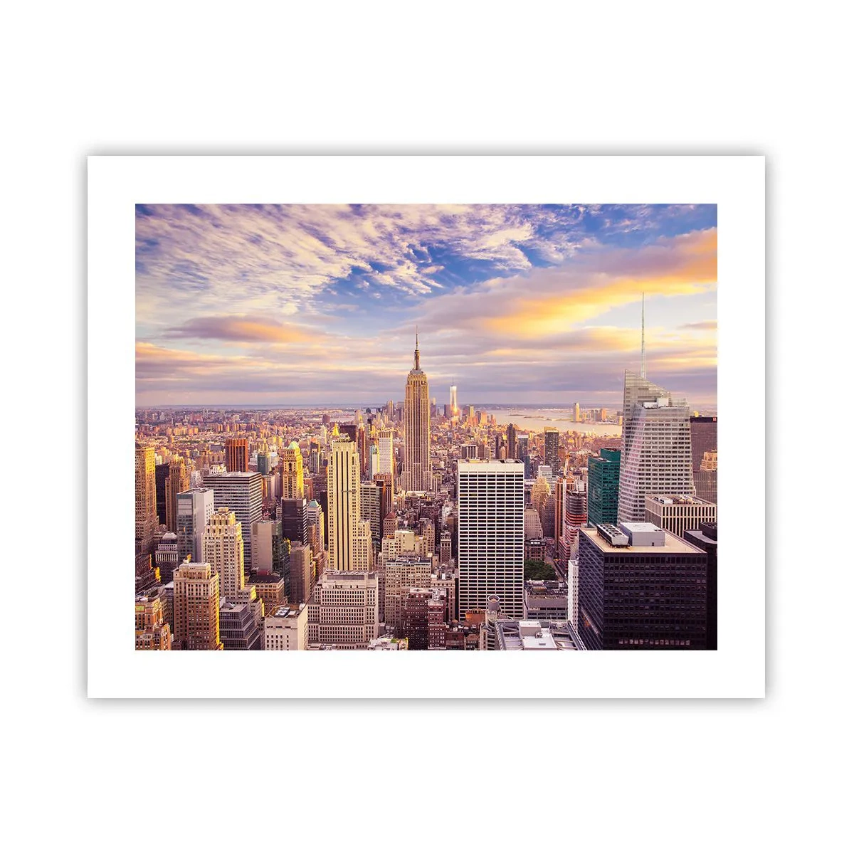 Poster - Nur nach den Wolken greifen - 50x40 cm