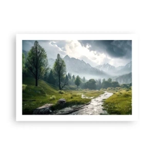 Poster - Hin und zurück - 70x50 cm