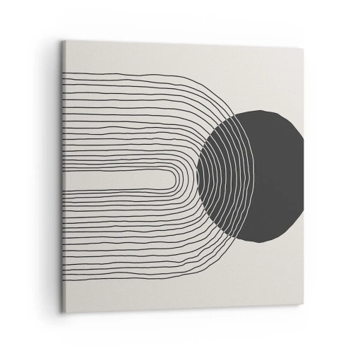 Bild auf Leinwand - Leinwandbild - Zittern und Vertrauen - 50x50 cm