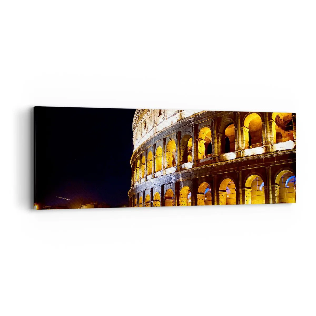 Bild auf Leinwand - Leinwandbild - Es ist Zeit, die Spiele zu beginnen - 90x30 cm