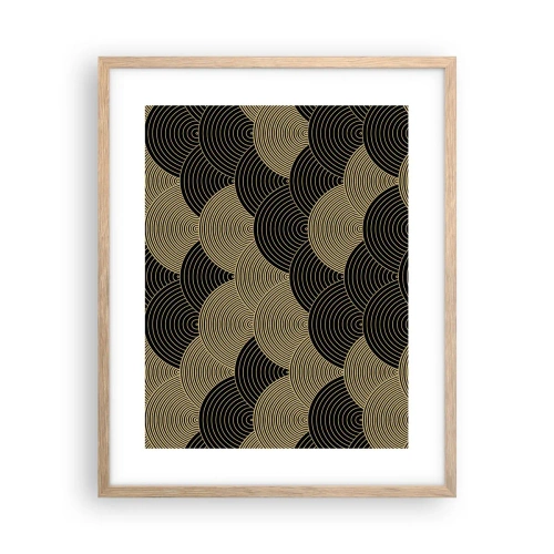 Poster in einem Rahmen aus heller Eiche - Einheit in der Vielfalt - 40x50 cm