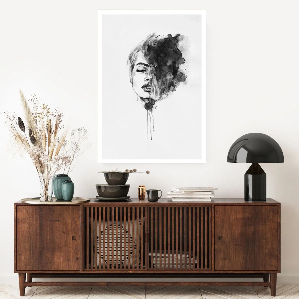 Poster - Wovon träumt das Mädchen - 61x91 cm