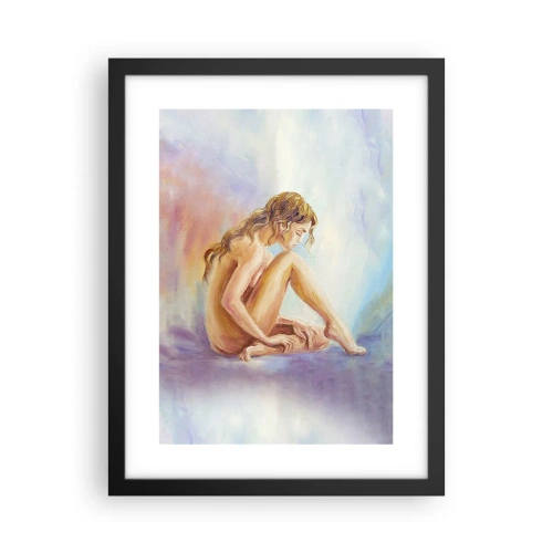 Poster in einem schwarzem Rahmen - Akt der Jugend - 30x40 cm