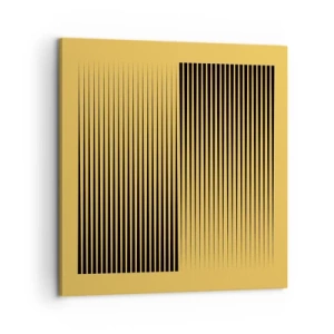 Bild auf Leinwand - Leinwandbild - Quadratur der Gegensätze - 60x60 cm