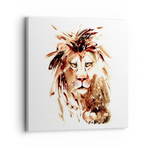 Bild auf Leinwand - Leinwandbild - Stärke und Würde - 30x30 cm