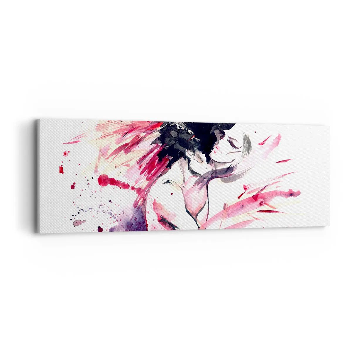 Bild auf Leinwand - Leinwandbild - Eine Liebeserfüllung - 90x30 cm