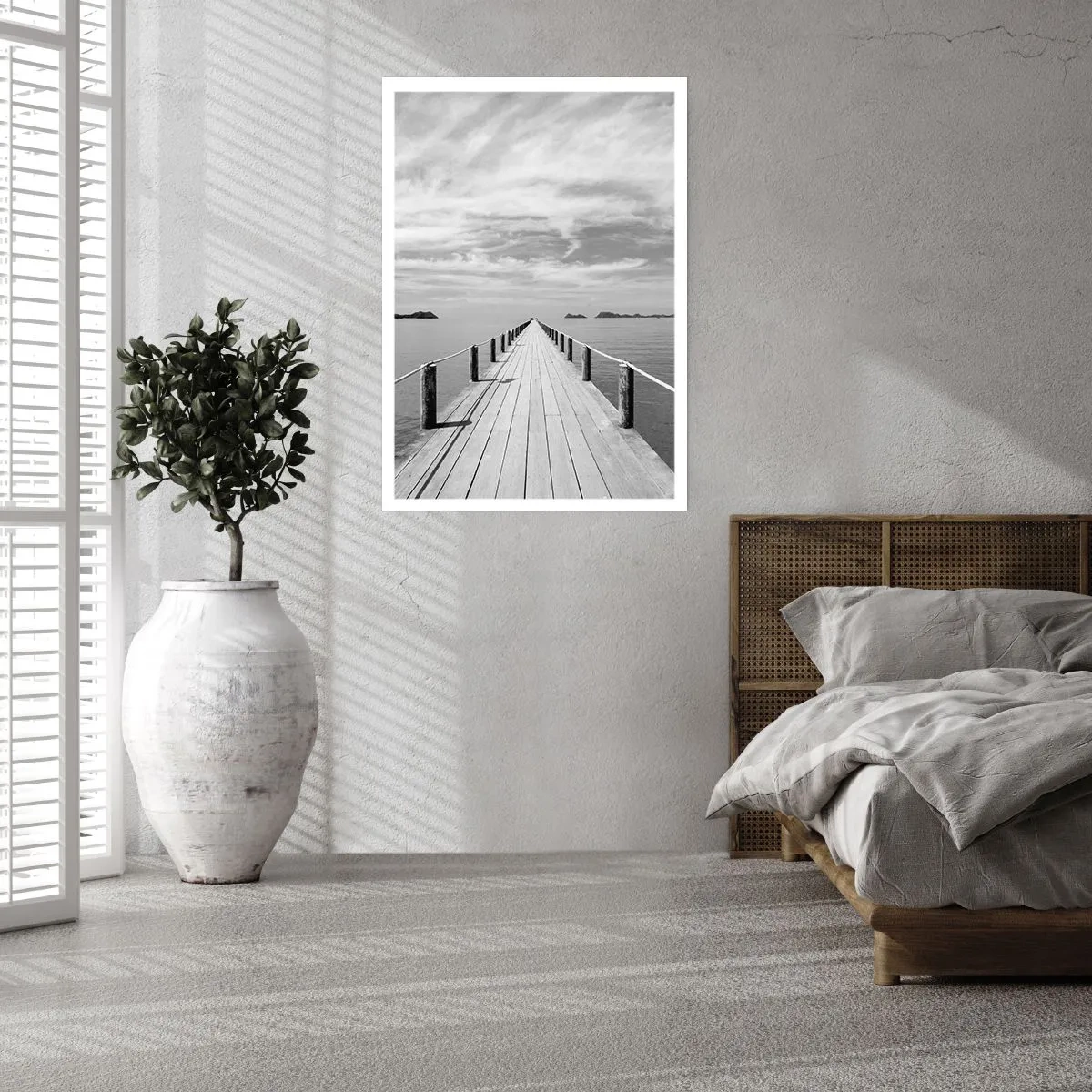 Poster - Oder vielleicht eine Reise ... - 70x100 cm