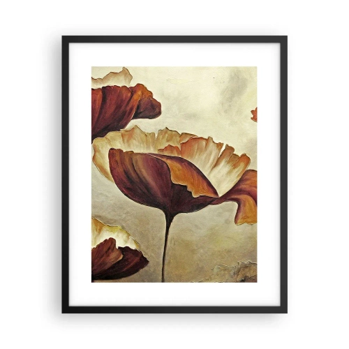 Poster in einem schwarzem Rahmen - Weideland - 40x50 cm