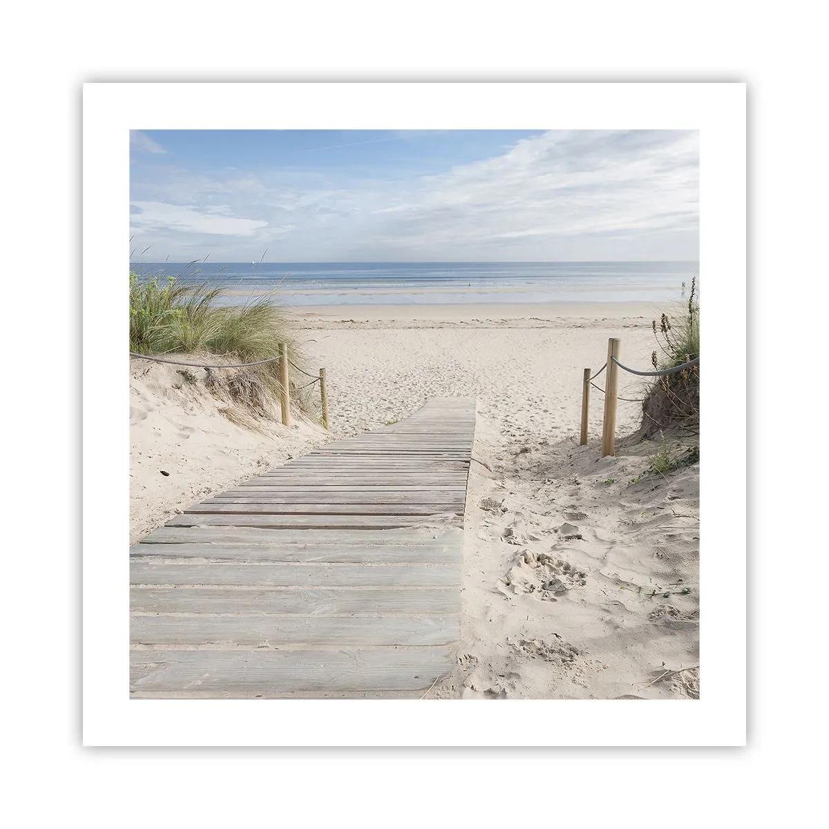 Poster - Bis zum Horizont - 50x50 cm