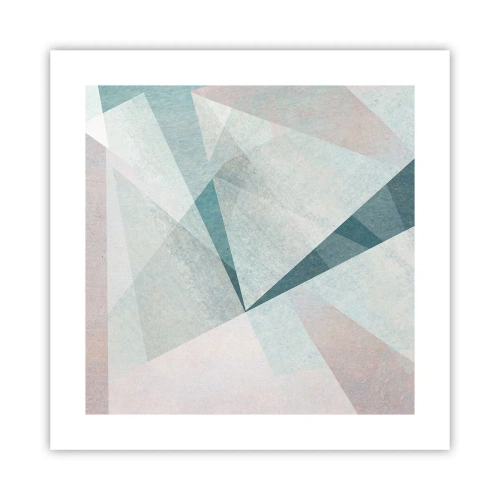 Poster - Einfach aber dynamisch - 40x40 cm