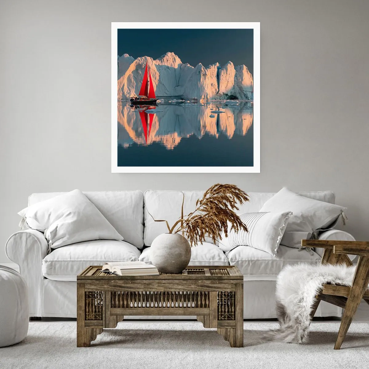 Poster - Am Rande der Welt - 50x50 cm