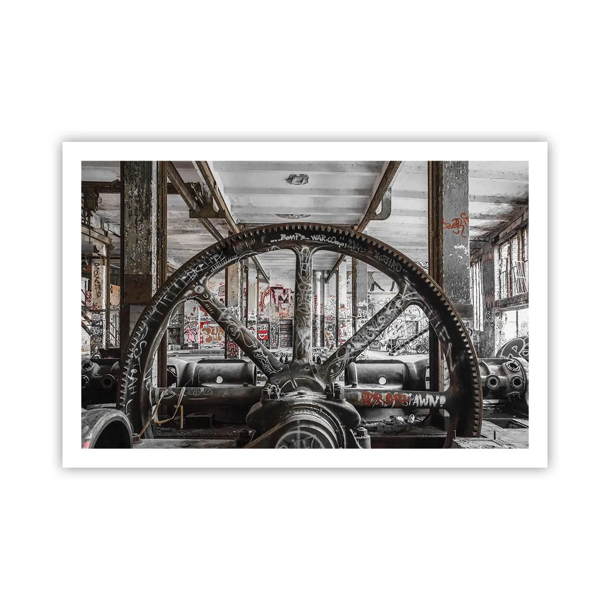 Poster - Das geheime Leben der Fabrik - 91x61 cm