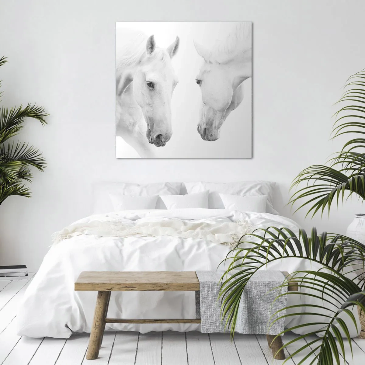 Bild auf Leinwand - Leinwandbild - Ist das Freundschaft...? - 30x30 cm