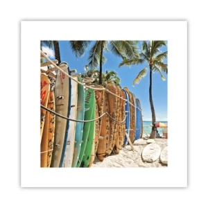 Poster - Sonniger Spaß - 30x30 cm