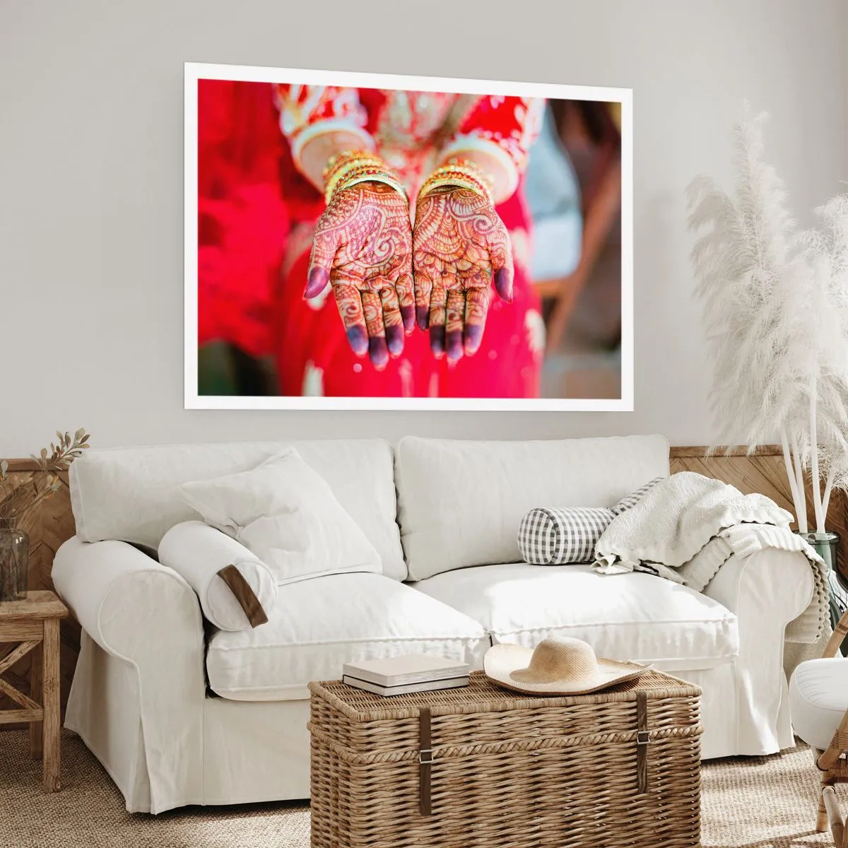 Poster - Bereit, das Glück zu fangen? - 70x50 cm