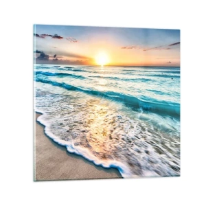 Glasbild - Bild auf glas - Ein Blick lohnt sich - 40x40 cm