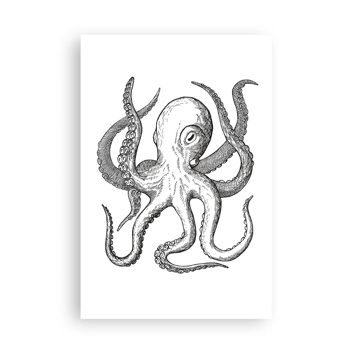 Poster - Mit den Wellen tanzen - 61x91 cm